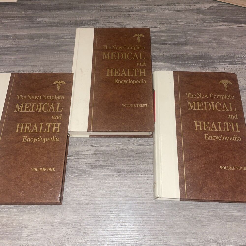 The New Complete MEDICAL and HEALTH encyclopedia  3 Of 4 - Selling As Set